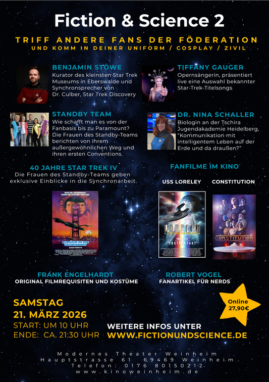 21. März 2026: Fiction & Science 2