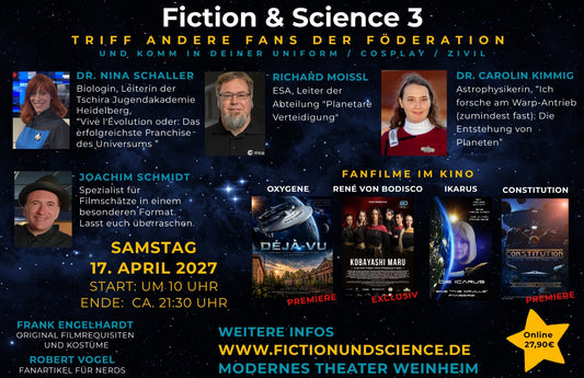 17. April 2027: Fiction & Science 3